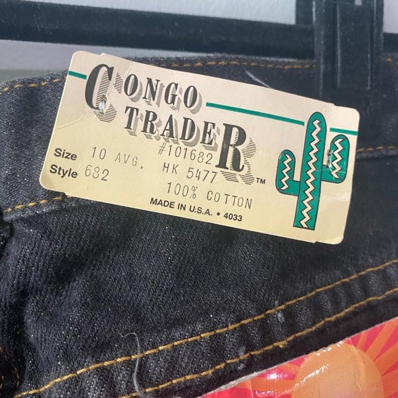 Congo Trader Deadstock Vintage High Rise Jeans - Picture 3 of 7